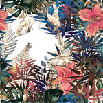 Plants with Butterflies Wallpaper