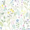Simple Wild Flowers Wallpaper