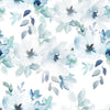Soft Blue Flowers Wallpaper