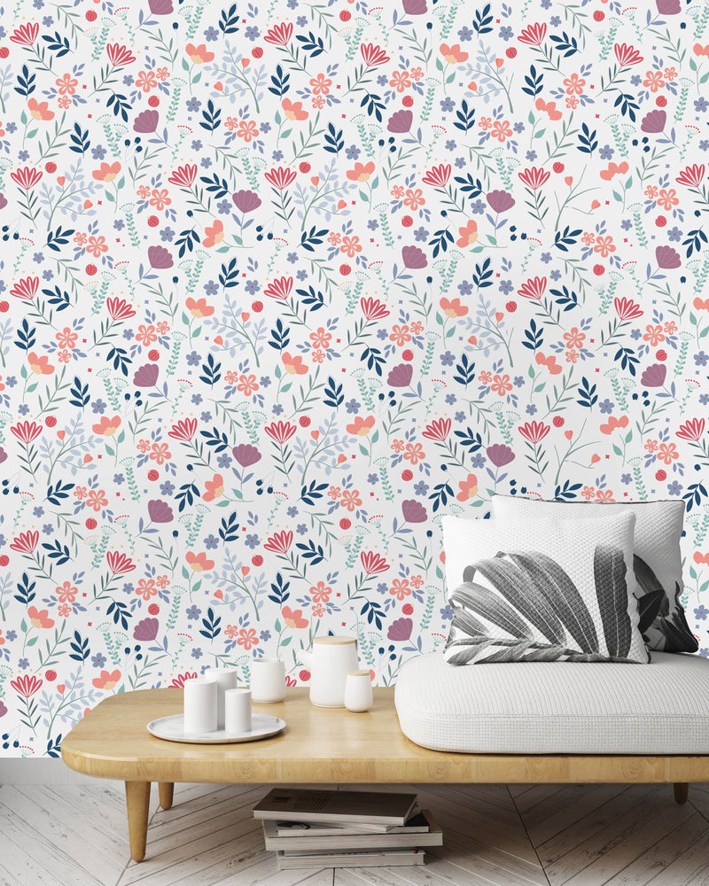 Spring Floral Background Wallpaper