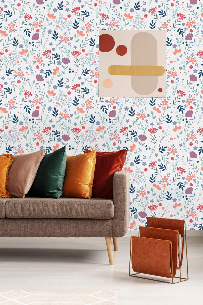 Spring Floral Background Wallpaper