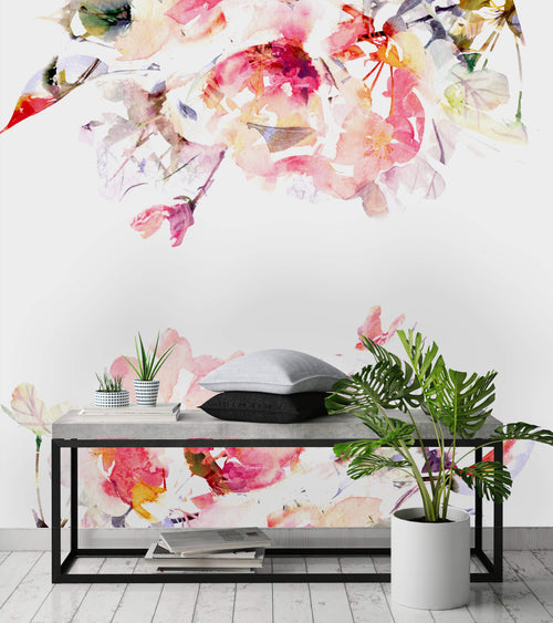 Spring Flowers Wallpaper Mural