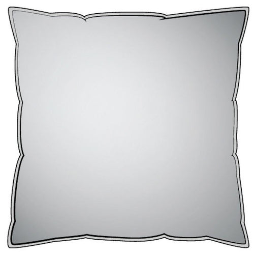 Decorative Pillows in Farmhouse Turquoise Blue Gingham Check on Cream