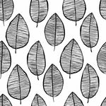 Striped Leaves Wallpaper