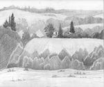 Hand Drawn Landscape Wallpaper