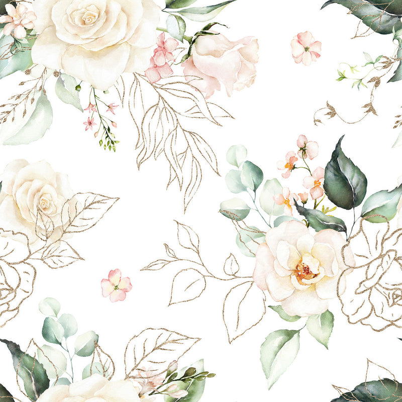 White Roses Wallpaper
