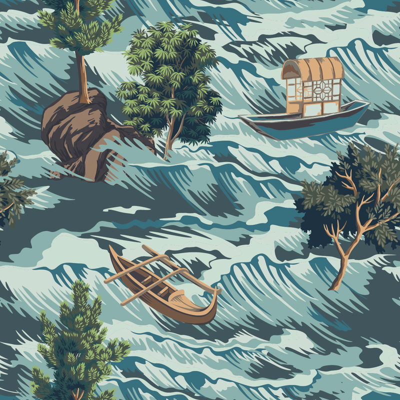Storm Pattern Wallpaper