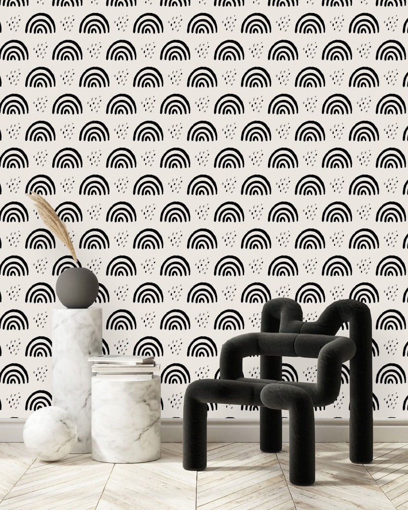 Black Rainbows Wallpaper