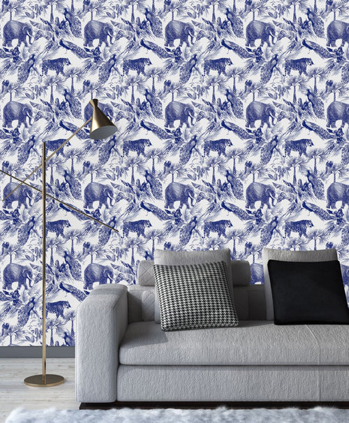 Hand Drawn Safari Wallpaper