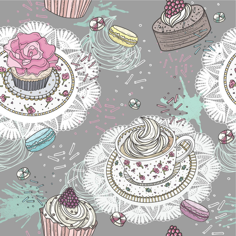 Cake's Pattern Wallpaper