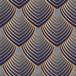 Contemporary Gold Pattern Wallpaper Sophisticated
