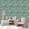 Contemporary Little Pink Flowers Wallpaper Chic