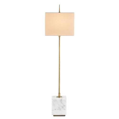 Currey and Company Thompson Console Table Lamp, Brass 6975 - LOVECUP
