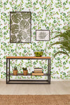 Tiny Roses and Leaves Wallpaper