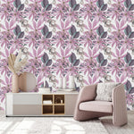 Stylish Exotic Flowers Wallpaper Smart
