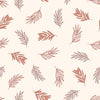 Elegant Beige Leaves Wallpaper Smart Select