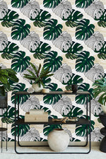 Modish Monstera Wallpaper Fashionable
