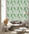 Fern's Branches Wallpaper