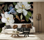 Birds and Flowers Wallpaper