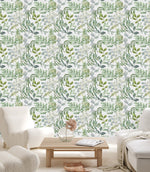 Voguish Green Leaves Wallpaper Vogue Quality