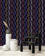 Multicolored Lines Wallpaper