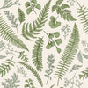 Stylish Fern Leaves Wallpaper Vogue