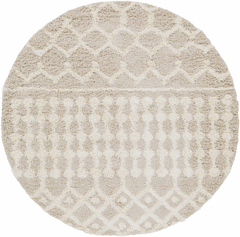 Prompton Cream Plush Area Rug