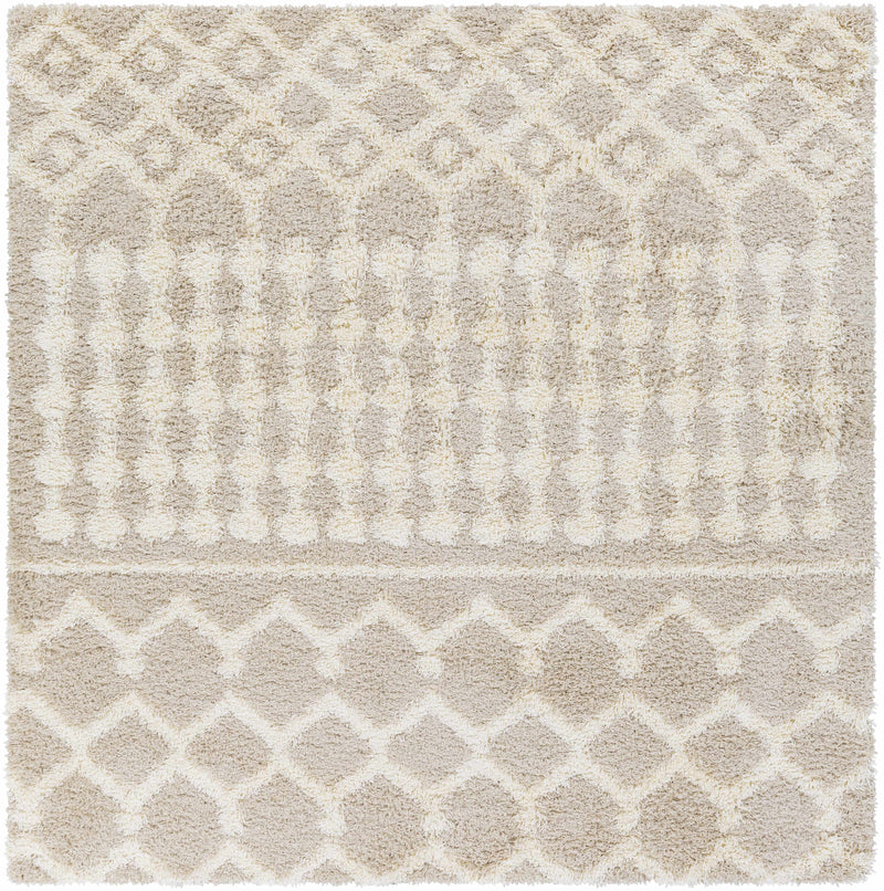Prompton Cream Plush Area Rug