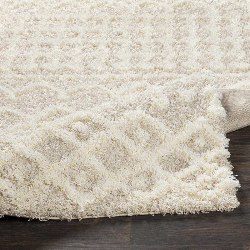 Prompton Cream Plush Area Rug