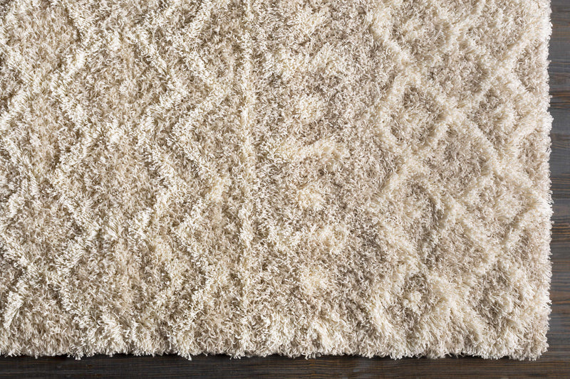 Prompton Cream Plush Area Rug