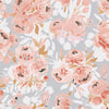 Contemporary Gentle Floral Wallpaper