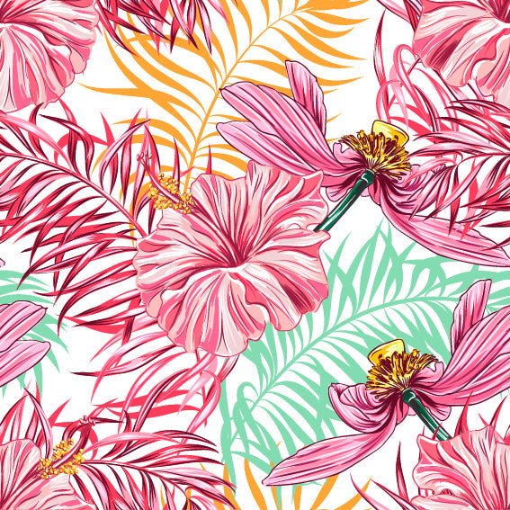 Pink Hibiscus Wallpaper