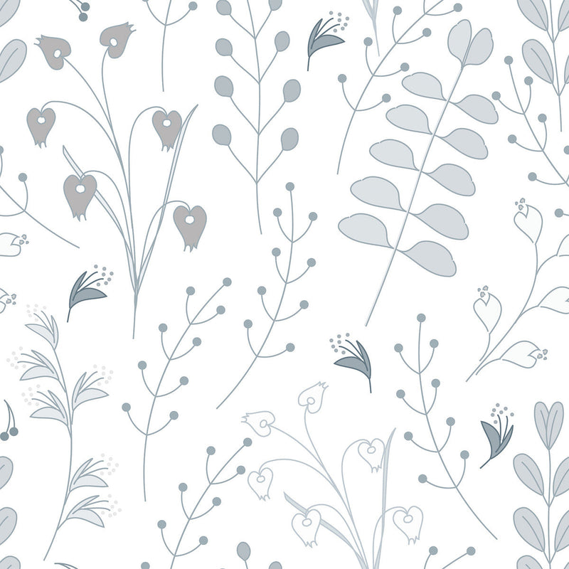 Hand Drawn Herbs Wallpaper