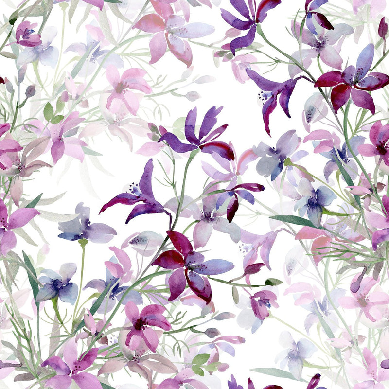 Watercolor Floral Wallpaper