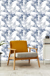 Contemporary Dark Floral Wallpaper Chic Quality