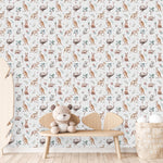 Modish Exotic Animals Wallpaper Tasteful