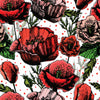 Vibrant Poppy Flowers Wallpaper Mural