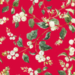 Vintage Berries and Leaves Wallpaper
