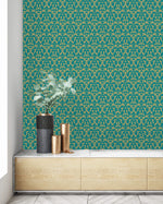 Vintage Damask Wallpaper