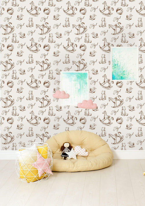 Vintage Kids Toys Wallpaper