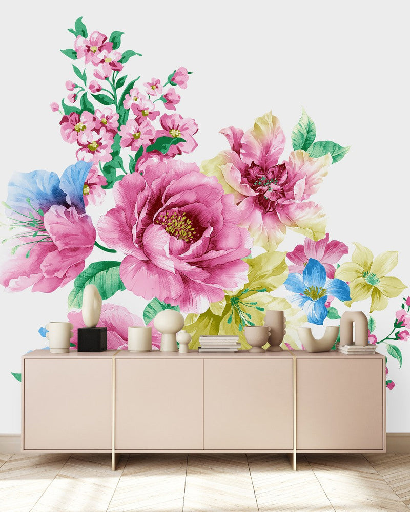 Pink Flowers Wallpaper