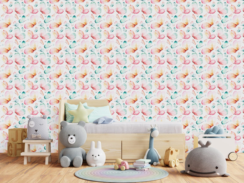 Butterflies Design Wallpaper
