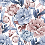 Blue and Beige Wallpaper