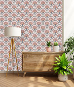 Modish Multicolored Pattern Wallpaper Tasteful