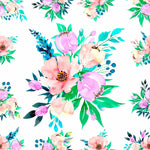 Watercolor Bouquet of Flowers Wallpaper