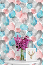 Watercolor Jellyfish Bubbles Wallpaper