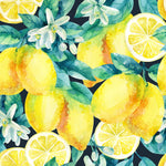 Watercolor Lemons Wallpaper