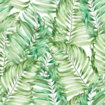 Watercolor Palm Leaves Wallpaper