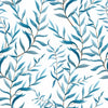 Watercolor Style Leaves Wallpaper