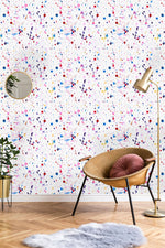 Watercolour Brush Stains Wallpaper